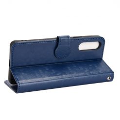 Peňaženkové puzdro Honeycomb Dot Texture Case modré – Sony Xperia 10 V | Kryty na mobil Kryty na mobil | Peňaženkové puzdro Honeycomb Dot Texture Case modré – Sony Xperia 10 V | Kryty na mobil