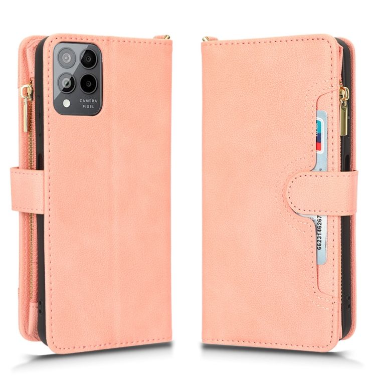 Peňaženkové puzdro Litchi Wallet case ružové – T Phone Pro / T Phone Pro (2023) | Kryty na mobil Kryty na mobil | Peňaženkové puzdro Litchi Wallet case ružové – T Phone Pro / T Phone Pro (2023) | Kryty na mobil