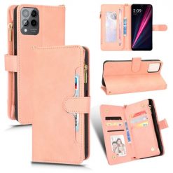 Peňaženkové puzdro Litchi Wallet case ružové – T Phone Pro / T Phone Pro (2023) | Kryty na mobil Kryty na mobil | Peňaženkové puzdro Litchi Wallet case ružové – T Phone Pro / T Phone Pro (2023) | Kryty na mobil