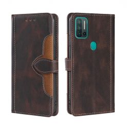 Kryty na mobil | Peňaženkové puzdro Ornate case hnedé – Ulefone Note 11P | Kryty na mobil