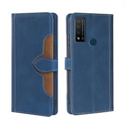 Peňaženkové puzdro Ornate case modré – TCL 20AX 5G / TCL 20R 5G | Kryty na mobil Kryty na mobil | Peňaženkové puzdro Ornate case modré – TCL 20AX 5G / TCL 20R 5G | Kryty na mobil