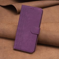 Peňaženkové puzdro Plaid case fialové – Nokia C32 | Kryty na mobil Kryty na mobil | Peňaženkové puzdro Plaid case fialové – Nokia C32 | Kryty na mobil