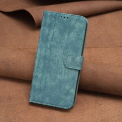 Kryty na mobil | Peňaženkové puzdro Plaid case zelené – Nokia C32 | Kryty na mobil