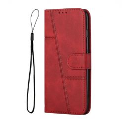Peňaženkové puzdro Quilted case červené – Tecno Spark Go 2023