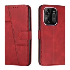 Kryty na mobil | Peňaženkové puzdro Quilted case červené – Tecno Spark Go 2023 | Kryty na mobil