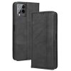 Kryty na mobil | Peňaženkové puzdro Embossing Pattern Kvet tmavofialové – T Phone Pro / T Phone Pro (2023) | Kryty na mobil