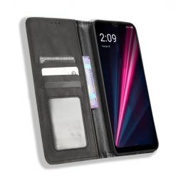 Peňaženkové puzdro Retro Leather čierne – T Phone Pro / T Phone Pro (2023) | Kryty na mobil Kryty na mobil | Peňaženkové puzdro Retro Leather čierne – T Phone Pro / T Phone Pro (2023) | Kryty na mobil