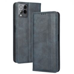 Kryty na mobil | Peňaženkové puzdro Retro Leather modré – T Phone Pro / T Phone Pro (2023) | Kryty na mobil