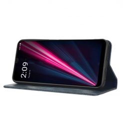 Kryty na mobil | Peňaženkové puzdro Retro Leather modré – T Phone Pro / T Phone Pro (2023) | Kryty na mobil