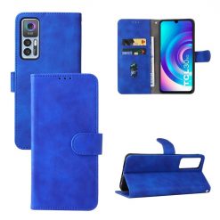 Kryty na mobil | Peňaženkové puzdro Solid modré – TCL 30 / 30+ | Kryty na mobil