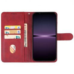 Kryty na mobil | Peňaženkové puzdro Splendid case červené – Sony Xperia 1 V | Kryty na mobil