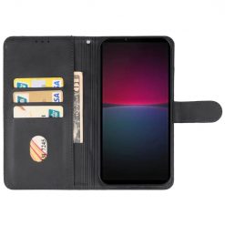 Kryty na mobil | Peňaženkové puzdro Splendid case čierne – Sony Xperia 10 V | Kryty na mobil