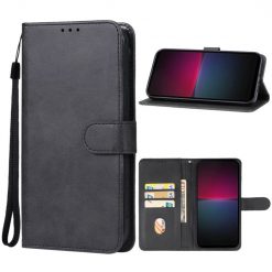 Kryty na mobil | Peňaženkové puzdro Splendid case čierne – Sony Xperia 10 V | Kryty na mobil