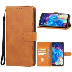 Kryty na mobil | Peňaženkové puzdro Splendid case hnedé – Infinix Hot 20 5G | Kryty na mobil