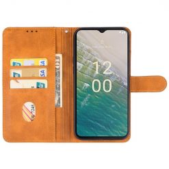 Peňaženkové puzdro Splendid case hnedé – Nokia C32 | Kryty na mobil Kryty na mobil | Peňaženkové puzdro Splendid case hnedé – Nokia C32 | Kryty na mobil