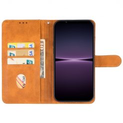 Kryty na mobil | Peňaženkové puzdro Splendid case hnedé – Sony Xperia 1 V | Kryty na mobil
