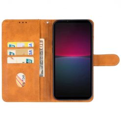 Peňaženkové puzdro Splendid case hnedé – Sony Xperia 10 V | Kryty na mobil Kryty na mobil | Peňaženkové puzdro Splendid case hnedé – Sony Xperia 10 V | Kryty na mobil