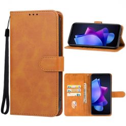 Kryty na mobil | Peňaženkové puzdro Splendid case hnedé – Tecno Spark Go 2023 | Kryty na mobil