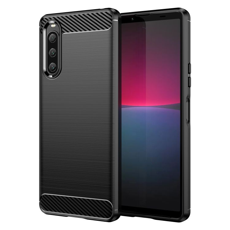 Zadný Kryt Carbon čierny – Sony Xperia 10 V | Kryty na mobil Kryty na mobil | Zadný Kryt Carbon čierny – Sony Xperia 10 V | Kryty na mobil