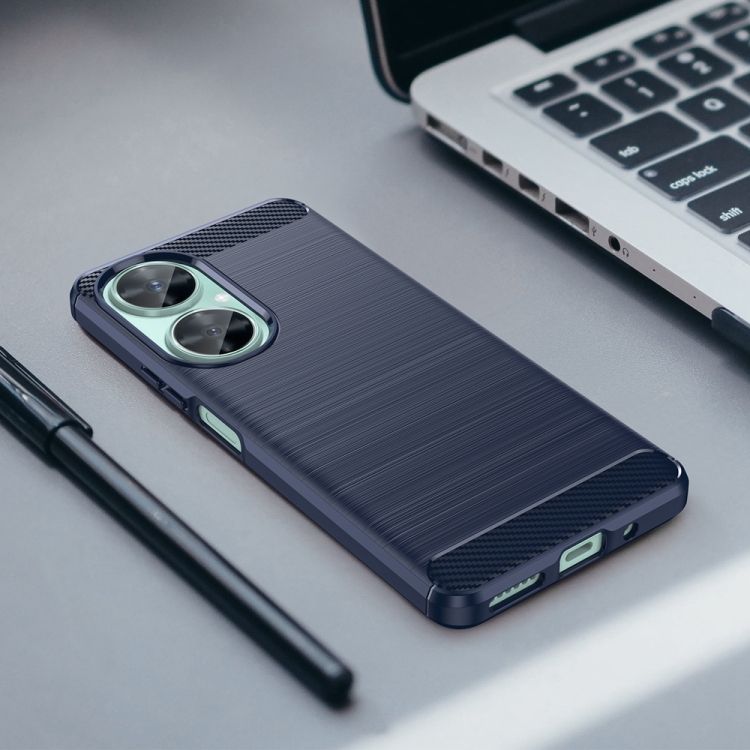 Zadný Kryt Carbon modrý – Huawei Nova 11i | Kryty na mobil Kryty na mobil | Zadný Kryt Carbon modrý – Huawei Nova 11i | Kryty na mobil