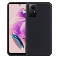 Kryty na mobil | Zadný kryt Soft Matt čierny – Xiaomi Redmi Note 12S | Kryty na mobil