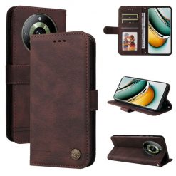 Knižkové puzdro Skin Feel case hnedé – Realme 11 Pro / 11 Pro+ | Kryty na mobil Kryty na mobil | Knižkové puzdro Skin Feel case hnedé – Realme 11 Pro / 11 Pro+ | Kryty na mobil