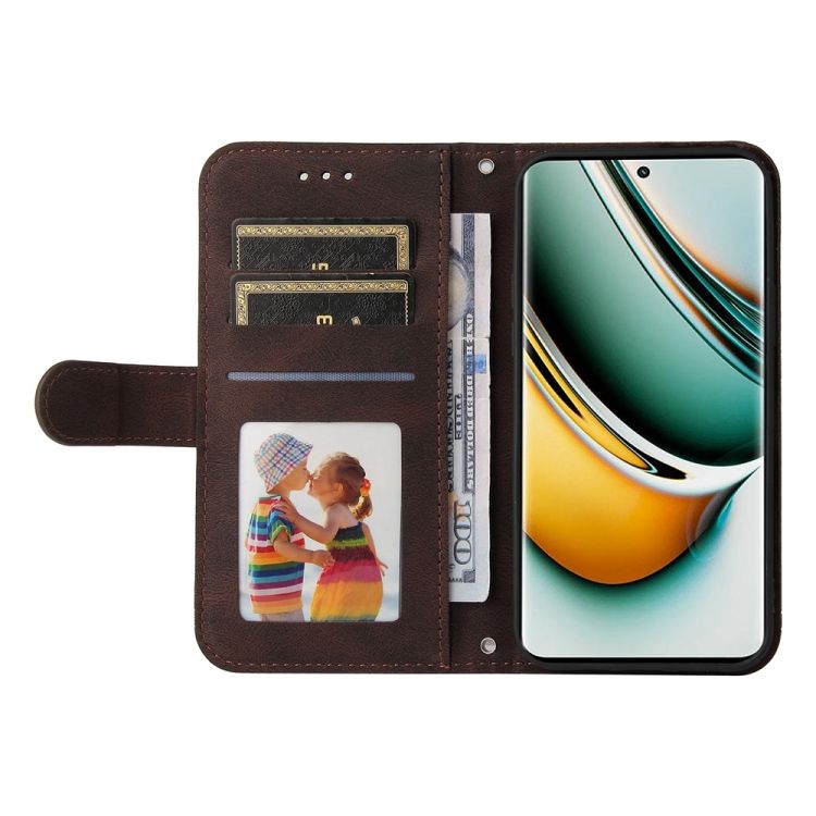 Knižkové puzdro Skin Feel case hnedé – Realme 11 Pro / 11 Pro+ | Kryty na mobil Kryty na mobil | Knižkové puzdro Skin Feel case hnedé – Realme 11 Pro / 11 Pro+ | Kryty na mobil