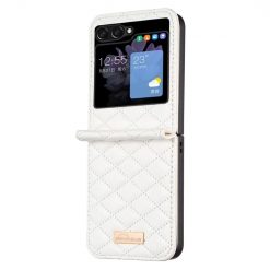 Kryty na mobil | Kryt Diamond Skin case biely – Samsung Galaxy Z Flip 5 | Kryty na mobil