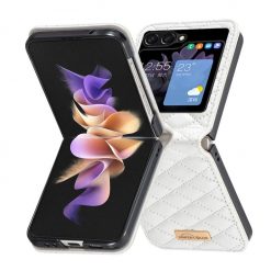 Kryt Diamond Skin case biely – Samsung Galaxy Z Flip 5 | Kryty na mobil Kryty na mobil | Kryt Diamond Skin case biely – Samsung Galaxy Z Flip 5 | Kryty na mobil