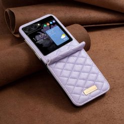 Kryty na mobil | Kryt Diamond Skin case fialový – Samsung Galaxy Z Flip 5 | Kryty na mobil