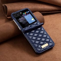Kryty na mobil | Kryt Diamond Skin case modrý – Samsung Galaxy Z Flip 5 | Kryty na mobil