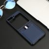Kryty na mobil | Kryt Litchi Slots Case sivý – Samsung Galaxy Z Flip 5 | Kryty na mobil