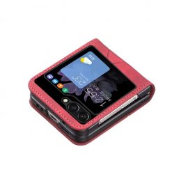Kryt Rhombus červený – Samsung Galaxy Z Flip 5 | Kryty na mobil Kryty na mobil | Kryt Rhombus červený – Samsung Galaxy Z Flip 5 | Kryty na mobil