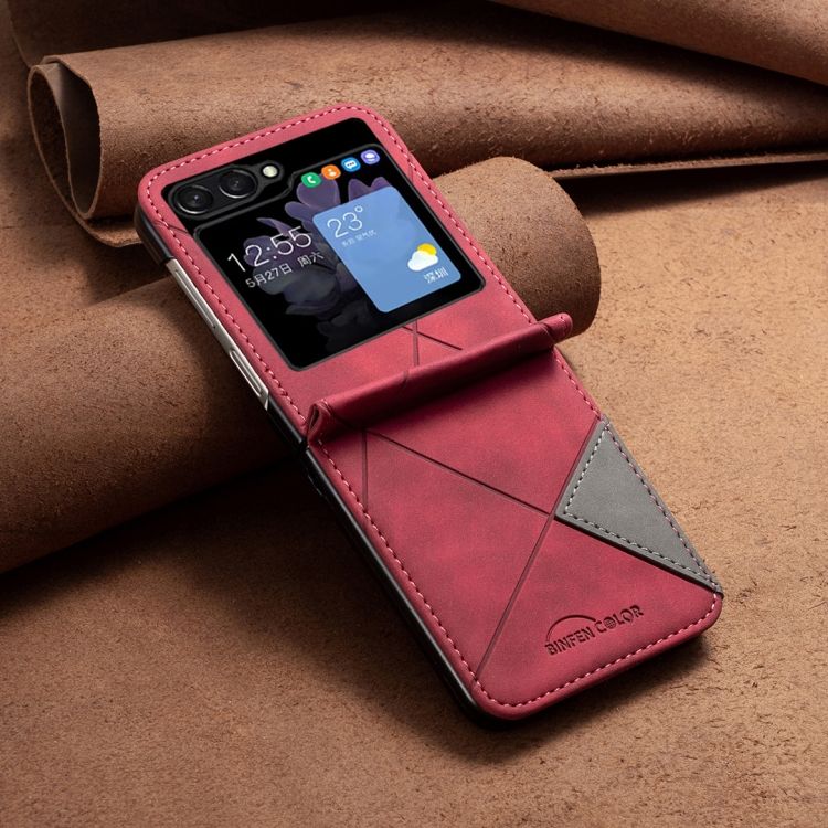 Kryt Rhombus červený – Samsung Galaxy Z Flip 5 | Kryty na mobil Kryty na mobil | Kryt Rhombus červený – Samsung Galaxy Z Flip 5 | Kryty na mobil
