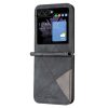 Kryty na mobil | Kryt Rhombus sivý – Samsung Galaxy Z Flip 5 | Kryty na mobil
