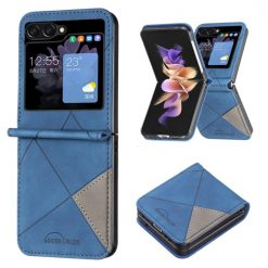Kryt Rhombus modrý – Samsung Galaxy Z Flip 5 | Kryty na mobil Kryty na mobil | Kryt Rhombus modrý – Samsung Galaxy Z Flip 5 | Kryty na mobil