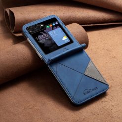 Kryt Rhombus modrý – Samsung Galaxy Z Flip 5 | Kryty na mobil Kryty na mobil | Kryt Rhombus modrý – Samsung Galaxy Z Flip 5 | Kryty na mobil