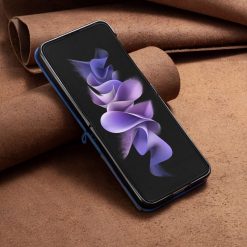 Kryt Rhombus modrý – Samsung Galaxy Z Flip 5 | Kryty na mobil Kryty na mobil | Kryt Rhombus modrý – Samsung Galaxy Z Flip 5 | Kryty na mobil