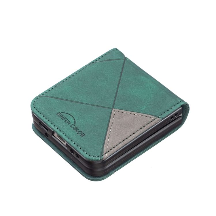 Kryt Rhombus zelený – Samsung Galaxy Z Flip 5 | Kryty na mobil Kryty na mobil | Kryt Rhombus zelený – Samsung Galaxy Z Flip 5 | Kryty na mobil