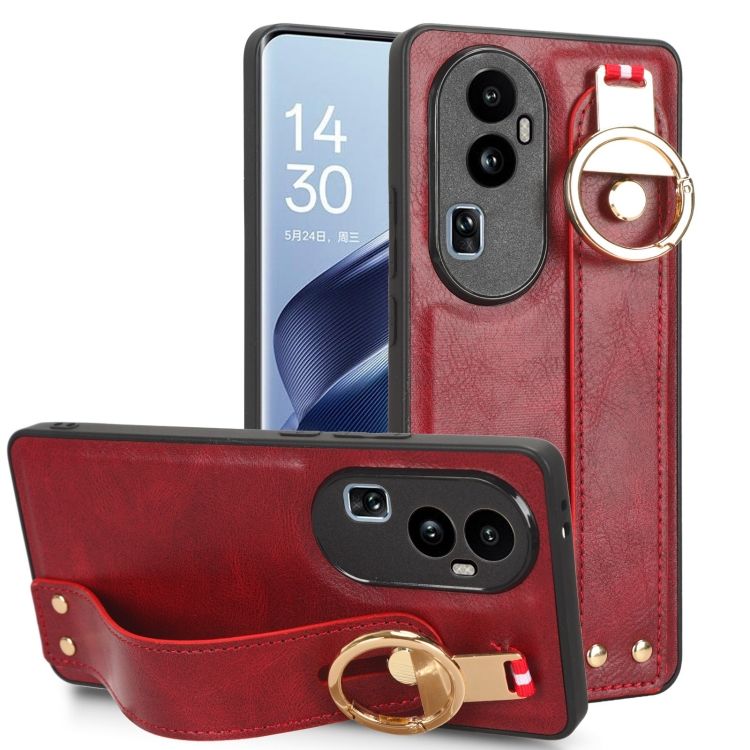 Kryt Wristband Case červený – Oppo Reno10 Pro 5G (Reno 10 Pro 5G) | Kryty na mobil Kryty na mobil | Kryt Wristband Case červený – Oppo Reno10 Pro 5G (Reno 10 Pro 5G) | Kryty na mobil