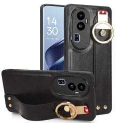 Kryty na mobil | Kryt Wristband Case čierny – Oppo Reno10 Pro 5G (Reno 10 Pro 5G) | Kryty na mobil