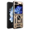 Kryty na mobil | Odolný Kryt Ring Armor case ružový – Samsung Galaxy Z Flip 5 | Kryty na mobil