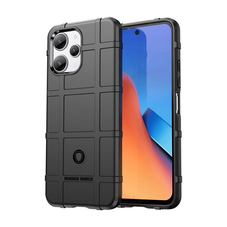 Odolný kryt Rugged Shield čierny – Xiaomi Redmi 12 | Kryty na mobil Kryty na mobil | Odolný kryt Rugged Shield čierny – Xiaomi Redmi 12 | Kryty na mobil