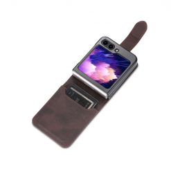 Peňaženkové puzdro AZNS Dream hnedé – Samsung Galaxy Z Flip 5 | Kryty na mobil Kryty na mobil | Peňaženkové puzdro AZNS Dream hnedé – Samsung Galaxy Z Flip 5 | Kryty na mobil