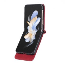 Peňaženkové puzdro Dierfeng Dream červené – Samsung Galaxy Z Flip 5 | Kryty na mobil Kryty na mobil | Peňaženkové puzdro Dierfeng Dream červené – Samsung Galaxy Z Flip 5 | Kryty na mobil