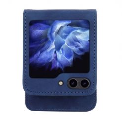 Peňaženkové puzdro Dierfeng Dream modré – Samsung Galaxy Z Flip 5 | Kryty na mobil Kryty na mobil | Peňaženkové puzdro Dierfeng Dream modré – Samsung Galaxy Z Flip 5 | Kryty na mobil