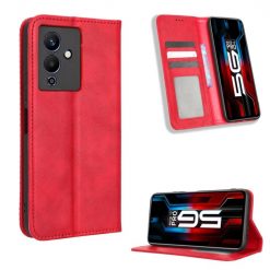 Peňaženkové puzdro Retro Leather červené – Infinix Note 12 Pro 5G | Kryty na mobil Kryty na mobil | Peňaženkové puzdro Retro Leather červené – Infinix Note 12 Pro 5G | Kryty na mobil