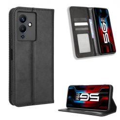 Peňaženkové puzdro Retro Leather čierne – Infinix Note 12 Pro 5G | Kryty na mobil Kryty na mobil | Peňaženkové puzdro Retro Leather čierne – Infinix Note 12 Pro 5G | Kryty na mobil