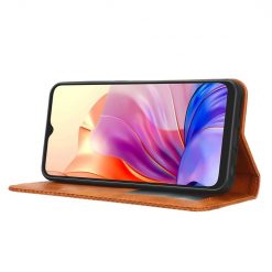 Peňaženkové puzdro Retro Leather hnedé – Oscal C80 | Kryty na mobil Kryty na mobil | Peňaženkové puzdro Retro Leather hnedé – Oscal C80 | Kryty na mobil