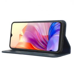 Peňaženkové puzdro Retro Leather modré – Oscal C80 | Kryty na mobil Kryty na mobil | Peňaženkové puzdro Retro Leather modré – Oscal C80 | Kryty na mobil